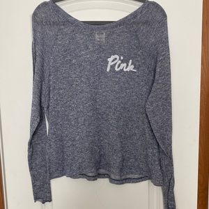 Victoria’s Secret pink long sleeve lounge top